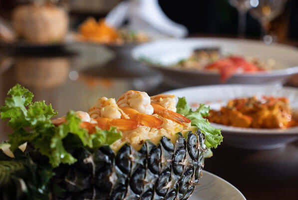 Villa Riva - traditional Thai dinner