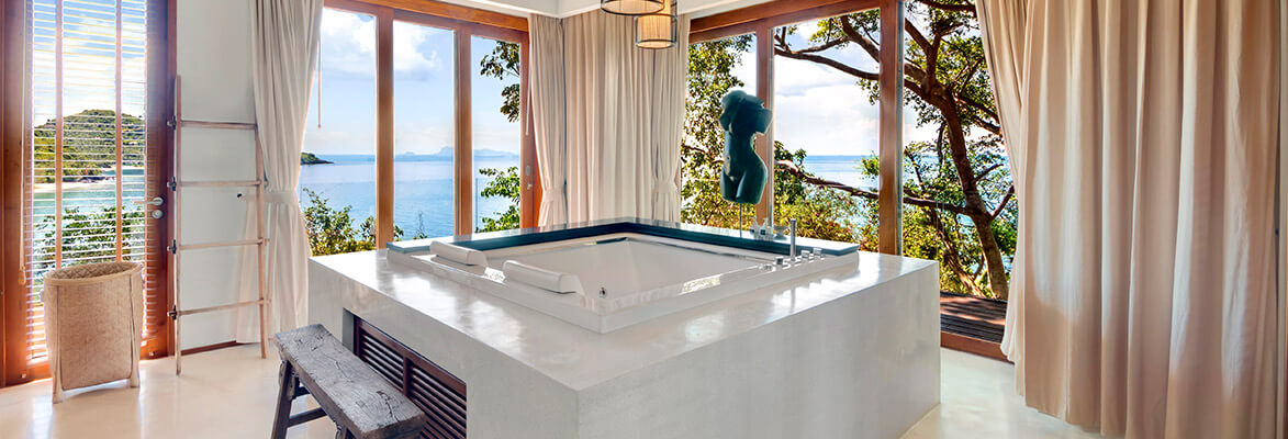 Villa Riva - luxurious jacuzzi and seaview